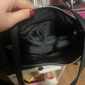 Large sparkly black tote Measurements: 11.81"H x 13.78"W x 5.31"L